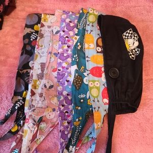 7 scrub caps